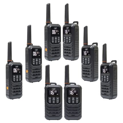 PNI-R80-8 — комплект 8 PMR446 радиостанции R80 PRO