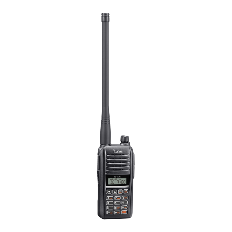 Icom PNI-IC-A16EBT — IC-A16E авиационна VHF радиостанция с Bluetooth