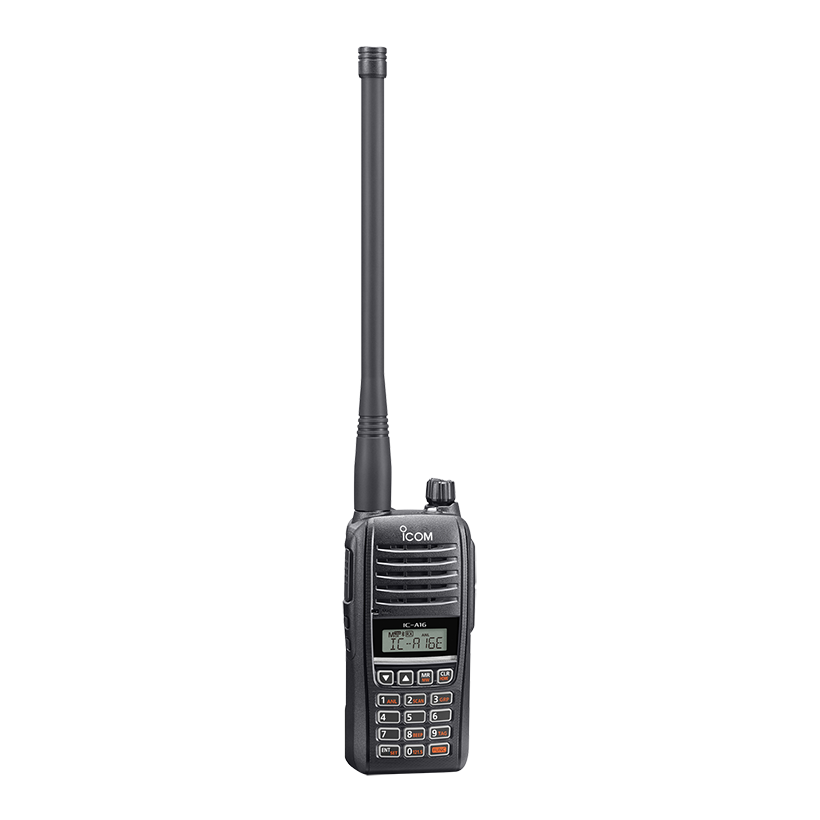 Icom PNI-IC-A16EBT — IC-A16E авиационна VHF радиостанция с Bluetooth Icom PNI-IC-A16EBT — IC-A16E авиационна VHF радиостанция с Bluetooth