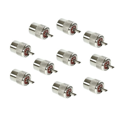 PNI-PL259-10 — комплект 10 PL259 конектора за кабел RG58