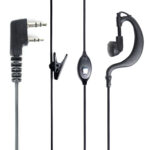 PNI-HS82 — слушалка с микрофон, PTT и двупинов PNI-K (Kenwood) конектор