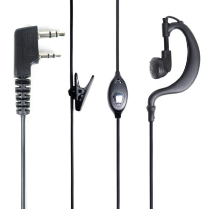 PNI-HS82 — слушалка с микрофон, PTT и двупинов PNI-K (Kenwood) конектор