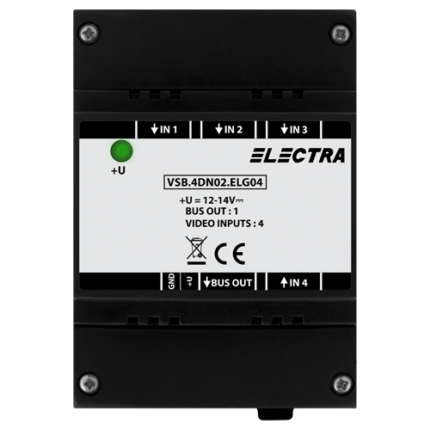 Electra VSB.4DN02.ELG04 видео селектор с 4 входа за Touch Line