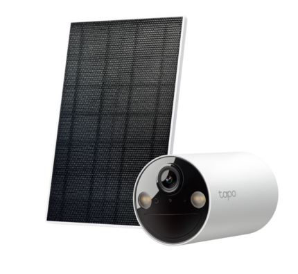 TP-Link TAPO-C410-KIT — комплект 3 MP Wi-Fi камера с батерия и соларен панел