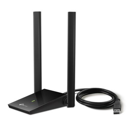 TP-Link ARCHER-T4U-PLUS — AC1300 двубандов USB 3.0 Wi-Fi адаптер с две антени
