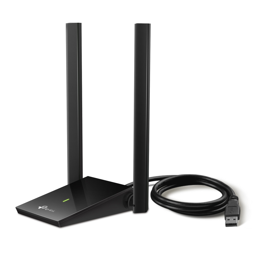 TP-Link ARCHER-T4U-PLUS — AC1300 двубандов USB 3.0 Wi-Fi адаптер с две антени TP-Link ARCHER-T4U-PLUS — AC1300 двубандов USB 3.0 Wi-Fi адаптер с две антени