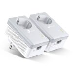 TP-Link TL-PA4010PKIT — комплект 2 Powerline адаптера AV600 с изведен контакт