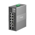TP-Link IES210GPP — индустриален Gigabit PoE суич, 2× PoE++ и 6× PoE+