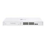 TP-Link FESTA-FS318GP — Gigabit суич, 16× PoE+, 2× SFP, бюджет 150 W