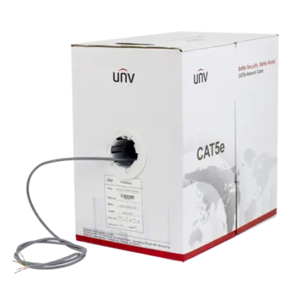 Uniview CAB-LC2100B-E-IN — Cat5e U/UTP, кутия 305 m