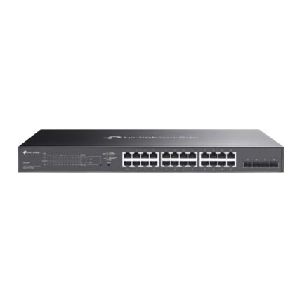 TP-Link Omada SG2428P — 24-портов Gigabit PoE+ суич с 4 SFP, 250 W
