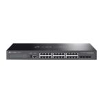 TP-Link SG5428X — управляем L3 суич, 24× Gigabit и 4× 10G SFP+
