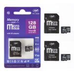 PNI-MSD128GB-2 — комплект 2 microSDXC карти по 128 GB с SD адаптери