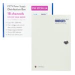 PNI STC30.2A / PNI-STC30-2A — захранващ блок 12 V, 30 A, 18 изхода