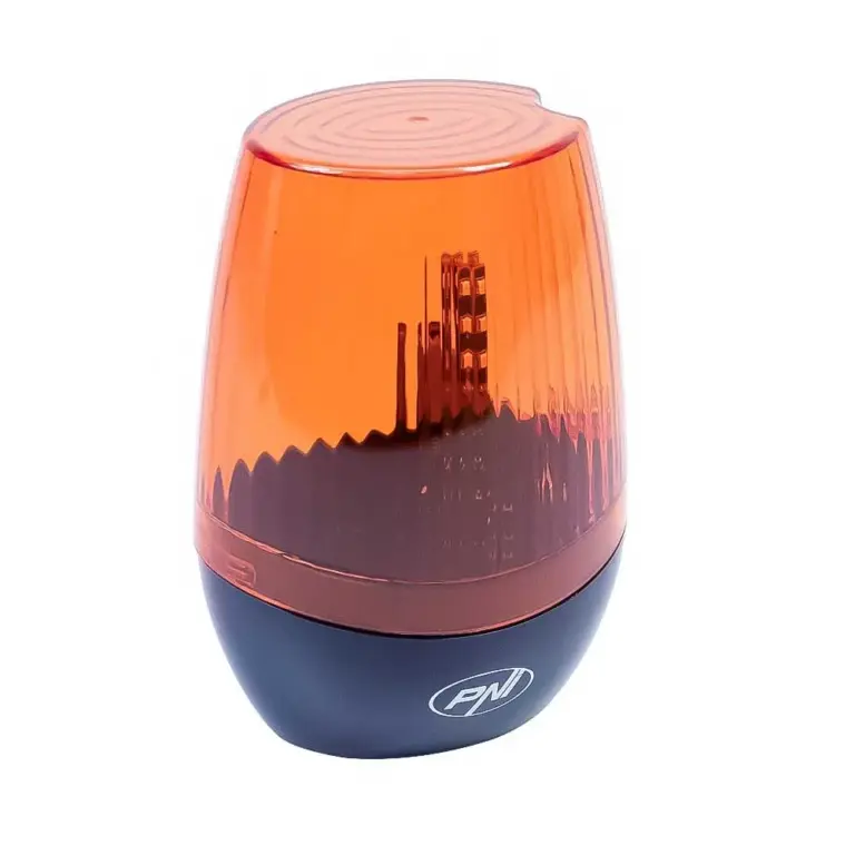 PNI-LMP130 — LED сигнална лампа за автоматика на врати, 12–265 V AC/DC