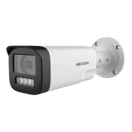 Hikvision DS-2CE19U0T-LTS-2.8mm — 8 MP аналогова TVI камера, Hybrid Light 80 m, двупосочно аудио