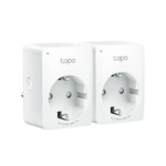 TP-Link TAPO-P100(2-PACK) — комплект 2 умни Wi-Fi контакта, 10 A