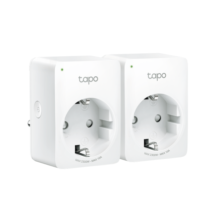 TP-Link TAPO-P100(2-PACK) — комплект 2 умни Wi-Fi контакта, 10 A