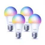 TP-Link TAPO-L530E(4-PACK) — комплект 4 цветни Wi-Fi лампи E27