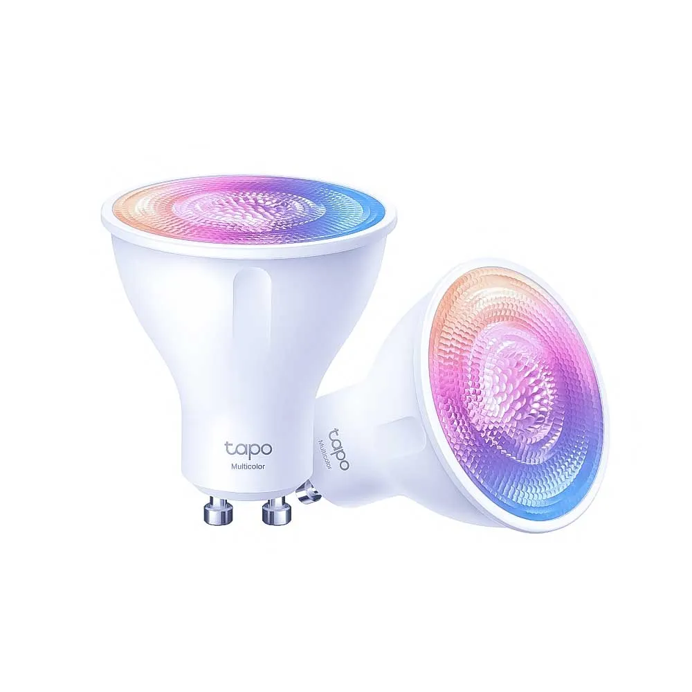 TP-Link TAPO-L630(2-PACK) — комплект 2 цветни Wi-Fi лампи GU10 TP-Link TAPO-L630(2-PACK) — комплект 2 цветни Wi-Fi лампи GU10
