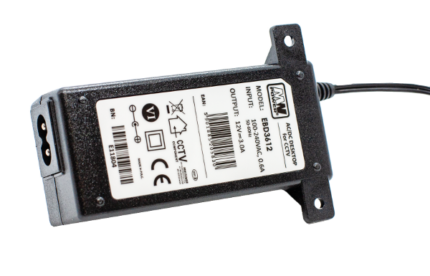 MW Power EBD3612 — захранващ адаптер 12 V, 3 A, 36 W
