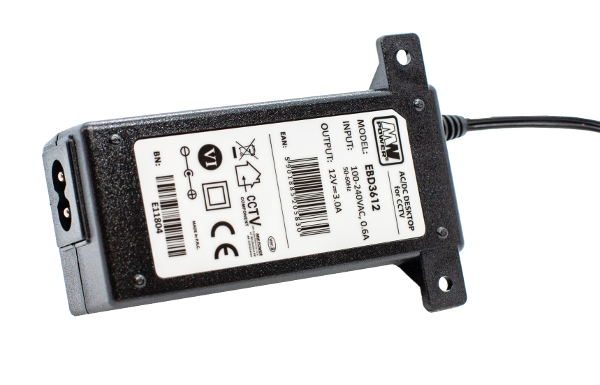MW Power EBD3612 — захранващ адаптер 12 V, 3 A, 36 W MW Power EBD3612 — захранващ адаптер 12 V, 3 A, 36 W