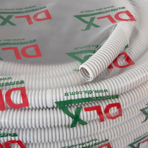 CRP-869-20 — DLX гофрирана тръба Ø20 mm с теглеща тел, ролка 100 m CRP-869-20 — DLX гофрирана тръба Ø20 mm с теглеща тел, ролка 100 m