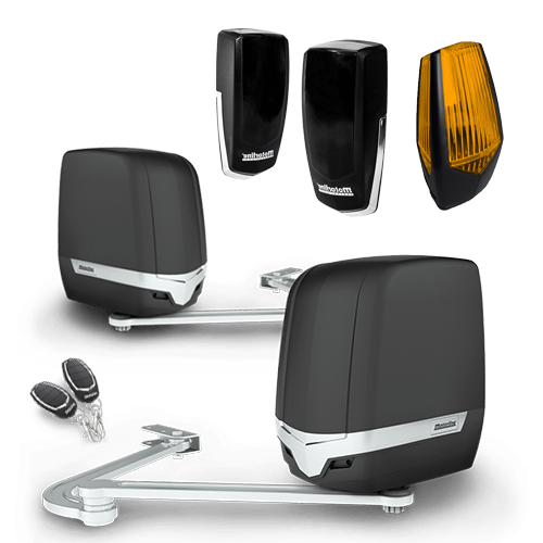 Motorline TELICA230-KIT — комплект с шарнирни рамена за двукрила врата Motorline TELICA230-KIT — комплект с шарнирни рамена за двукрила врата
