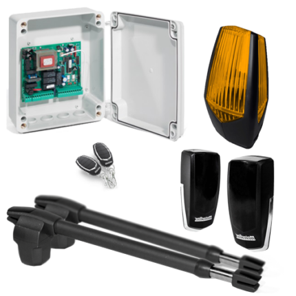 Motorline LINCE400-KIT — комплект автоматика за двукрила врата, 230 V