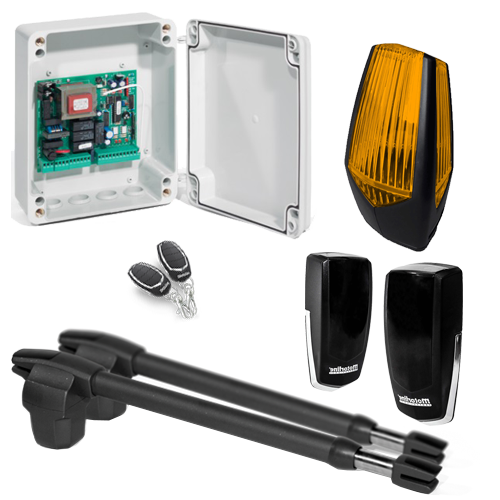Motorline LINCE400-KIT — комплект автоматика за двукрила врата, 230 V Motorline LINCE400-KIT — комплект автоматика за двукрила врата, 230 V