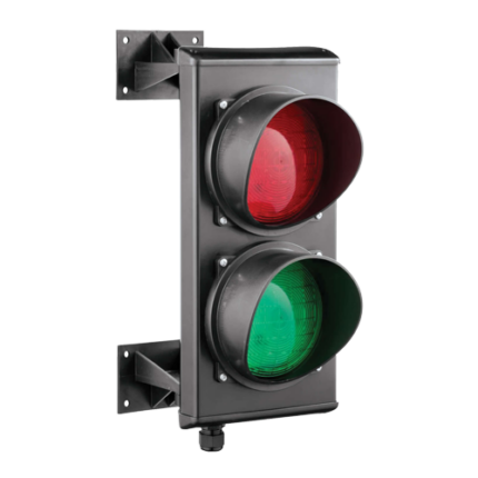 Motorline MS01-24V — двуцветен LED светофар, 24 V DC