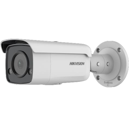 Hikvision DS-2CD2T47G2-L(4mm)(C) — 4 MP ColorVu IP камера с бяла светлина 60 m
