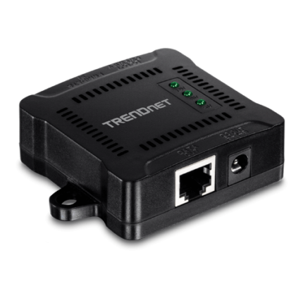 TRENDnet TPE-104GS — Gigabit PoE сплитер с изход 5 / 9 / 12 V