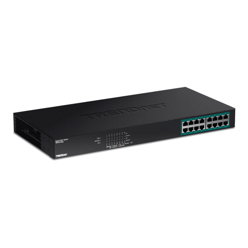 TRENDnet TPE-TG160G — 16-портов Gigabit PoE+ суич, 246 W TRENDnet TPE-TG160G — 16-портов Gigabit PoE+ суич, 246 W