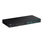 TRENDnet TPE-TG240G — 24-портов Gigabit PoE+ суич, 370 W