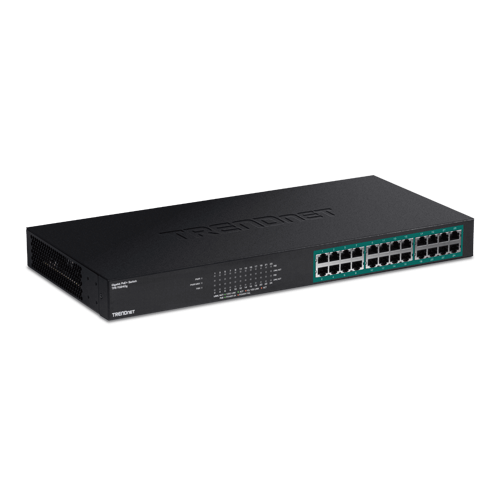 TRENDnet TPE-TG240G — 24-портов Gigabit PoE+ суич, 370 W TRENDnet TPE-TG240G — 24-портов Gigabit PoE+ суич, 370 W