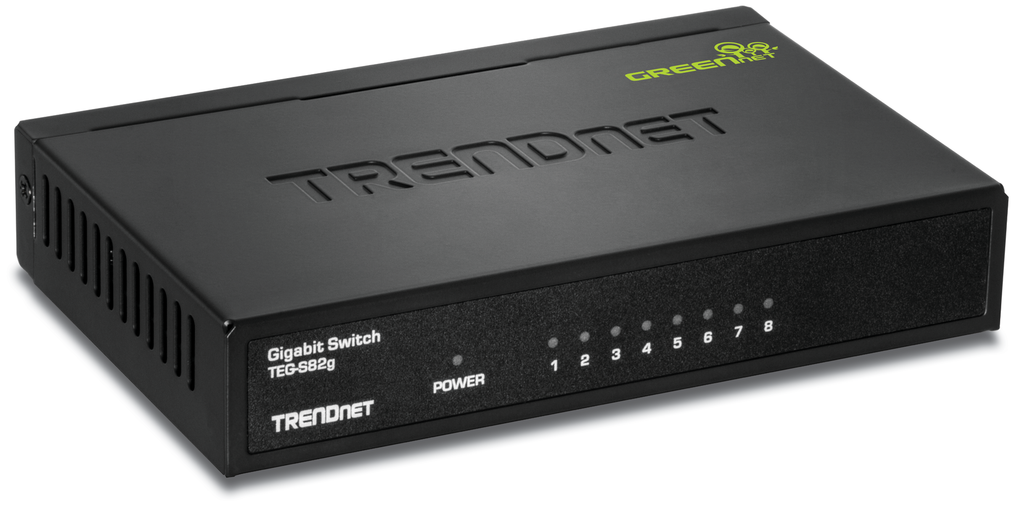 TRENDnet TEG-S82G — 8-портов Gigabit GREENnet суич TRENDnet TEG-S82G — 8-портов Gigabit GREENnet суич