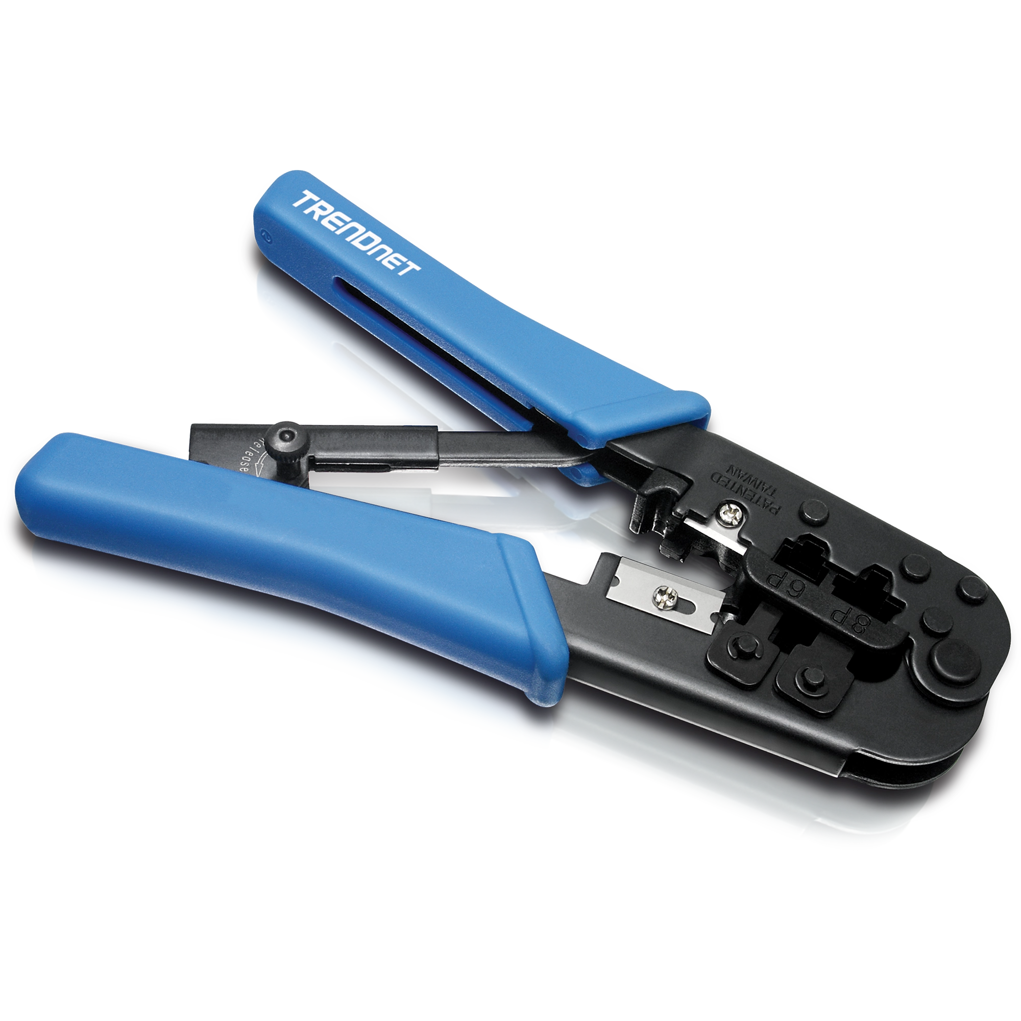 TRENDnet TC-CT68 — клещи за кримпване, рязане и оголване RJ45/RJ11/RJ12 TRENDnet TC-CT68 — клещи за кримпване, рязане и оголване RJ45/RJ11/RJ12