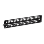 TRENDnet TC-KP48S — празен екраниран пач панел 48 порта, 2U