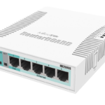 Smart Switch, 5 x Gigabit, 1 x SFP - Mikrotik CSS106-5G-1S