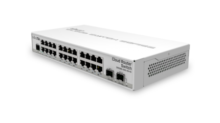 Управляем Суич MikroTik CRS326-24G-2S+IN 24xGbit 2x10G SFP+