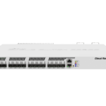 Превключвател за управление 16 x SFP+ 10Gbps, 1 x Gigabit - Mikrotik CRS317-1G-16S+RM
