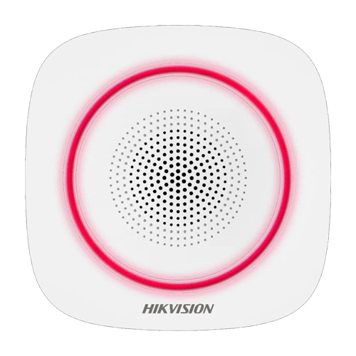 Hikvision DS-PS1-I-WE-R AX PRO Безжична Сирена 110dB 868Mhz 1.6км Обхват