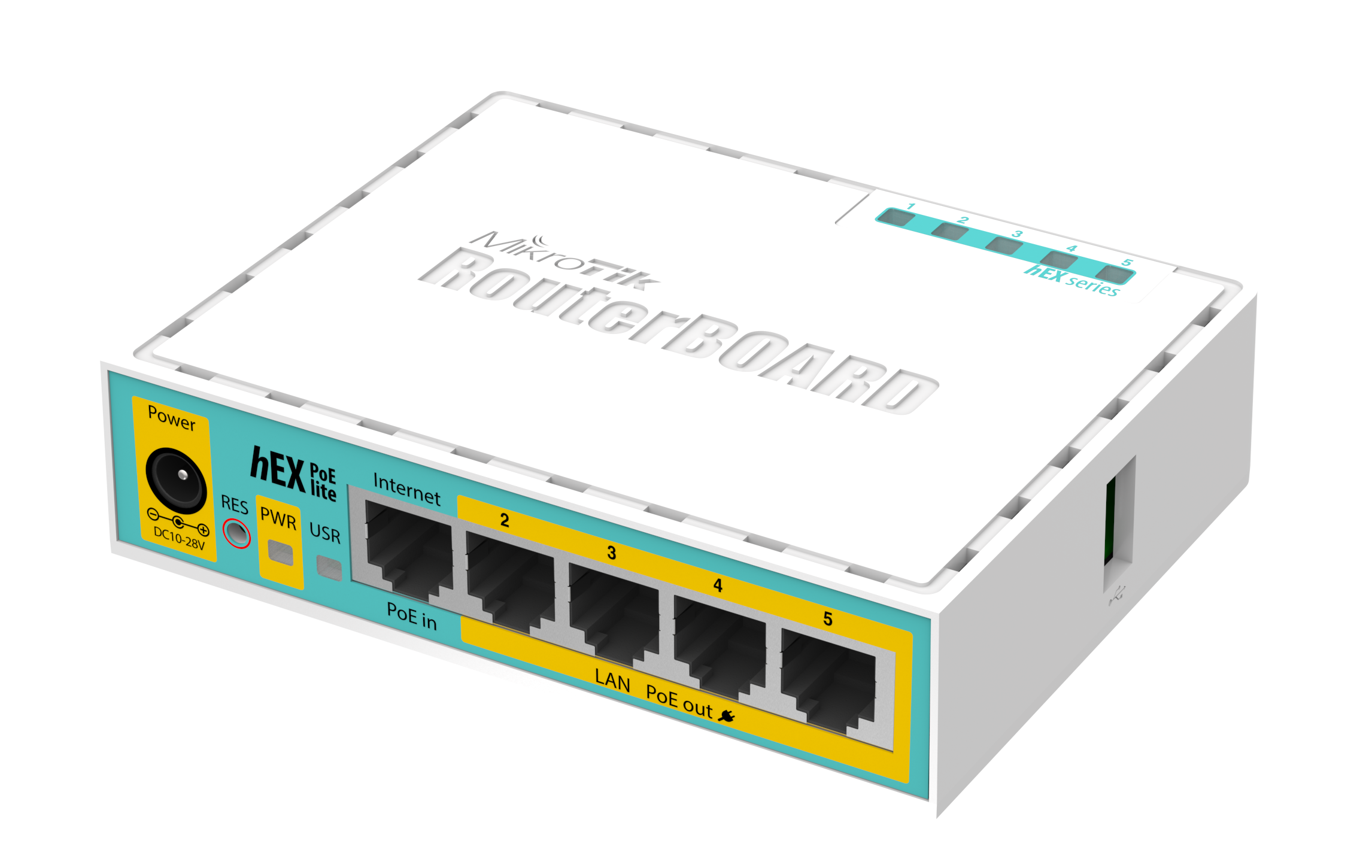Рутер hEX PoE Lite, 5 x Fast Ethernet 4 x PoE, RouterOS L4 - Mikrotik RB750UPr2 Рутер hEX PoE Lite, 5 x Fast Ethernet 4 x PoE, RouterOS L4 - Mikrotik RB750UPr2