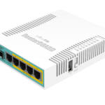 Рутер hEX PoE, 5 x Gigabit 4 PoE, 1 x SFP, RouterOS L4 - Mikrotik RB960PGS