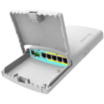 Външен рутер PowerBox Pro, 5 x Gigabit 4 PoE, 1 x SFP, RouterOS L4 - Mikrotik RB960PGS-PB