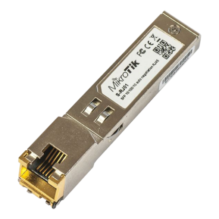 RJ45 SFP 10/100/1000M модул - Mikrotik S-RJ01