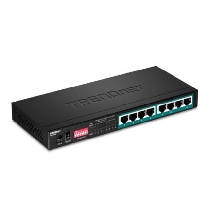 TRENDnet TPE-LG80 Неуправляем Long Range PoE+ Суич 8xGE 65W