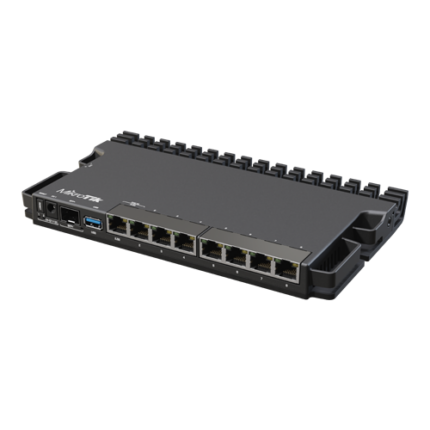 Рутер 1 x 2.5Gbit, 7 x Gigabit, 1 x SFP+, RouterOS L5 - MikroTik RB5009UG+S+IN