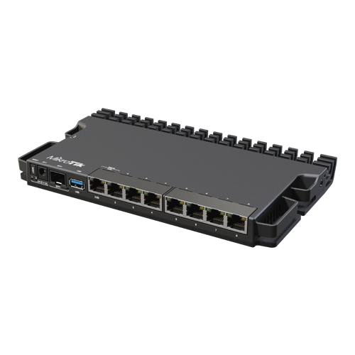 Рутер 1 x 2.5Gbit, 7 x Gigabit, 1 x SFP+, RouterOS L5 - MikroTik RB5009UG+S+IN Рутер 1 x 2.5Gbit, 7 x Gigabit, 1 x SFP+, RouterOS L5 - MikroTik RB5009UG+S+IN